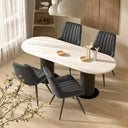 Nalupatio Modern Dining Chairs Set of 2 Black