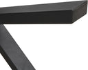 Generisch Modern Minimalist Dining Table White & Black Marble