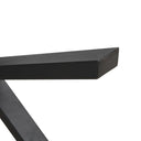 Generisch Modern Wrought Iron Dining Table with Marble Structure