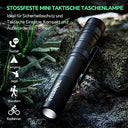 Twinkstar - Mini LED Flashlight, Super Bright, 5 Lighting Modes, Portable EDC