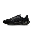 Nike Men's Quest 5 Training Shoes in Black Dark Smoke Grey 003 with solid pattern and lace-up closure