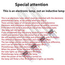 Xichen - 4 PCS 9W UV 365nm Replacement Bulbs for Nail Art Dryers, LED