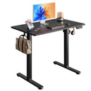 DEVAISE 40 Inch Electric Standing Desk with LED touchscreen and headphone hook