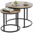 Aboxoo Round Nesting Side Tables