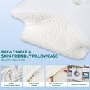 DONAMA King Size Grounding Pillowcase with Silver Fiber