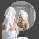 LIYANJJ Premium Quality Round Wall Mirror with Metal Frame