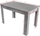 Soges 46-Inch Rectangle Dining Table Kitchen Island