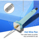 Cuyt - Hot Wire Pen for Clean Foam Cutting, Handheld Engraver, DIY Art Tool