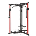 ZERELEK Cable Crossover Machine with pull-up bar and lat pull station