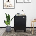 Happy Home 3 Drawer Mobile Document Cabinet with Lock