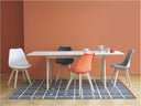 IHANA Mid-Century Modern Dining Chair with Cushioned Seat