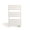 CREATE Electric Towel Warmer in white with LCD display and timer