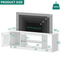 YITAHOME LED TV Cabinet with RGB Lights