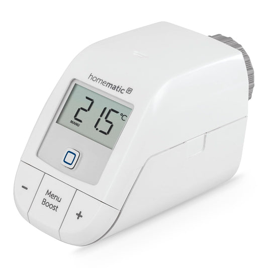 Homematic IP - Smart Home Radiator Thermostat, Digital Control via App & Voice