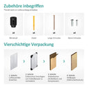 EMKE Anthracite Steel Towel Warming Radiator