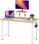 Chleby Computer Desk with Screen Stand - Yellow