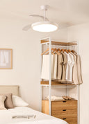 CREATE WIND CLEAR STUDIO S Ceiling Fan with White Light and Remote