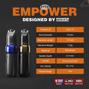 CNC - Adjustable Rotary Tattoo Pen Machine P6 with Customized X-I Motor