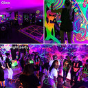Ouside - 50W LED UV Black Light, Waterproof, 395-400nm, Stage & Party Use