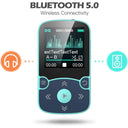 Agptek - 32GB Bluetooth MP3 Player with Clip, FM Radio & Voice Recorder