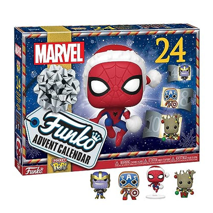Funko - Marvel Holiday Advent Calendar, Multicolor Funko Pop! Edition