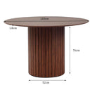 GrandCA HOME Modern Industrial Round Dining Table