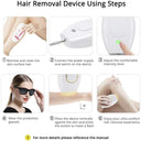 Beniky - Portable Mini Laser IPL Hair Removal Device for Painless, Permanent Results