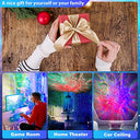 FSSQBFLC - Astronaut Galaxy Projector with Timer, Remote, LED Nebula Light