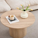 GrandCA HOME Vintage Round Stackable Coffee Table Set