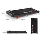 BLACK LORD Walking Pad Treadmill - Black