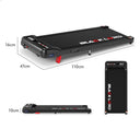 BLACK LORD Portable Under Desk Treadmill