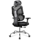 DEVAISE Big and Tall Office Chair with breathable mesh and adjustable armrests