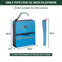 FXW 32-inch Dog Playpen Storage Bag for RV Trips