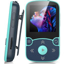 Experience Agptek's 32GB Bluetooth MP3 Player featuring clip design, FM radio, and voice recorder. Ideal for sports and supports up to 128GB TF card. Keywords: Bluetooth MP3 player, FM radio, voice recorder