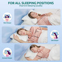 DONAMA King Size Grounding Pillowcase with Silver Fiber