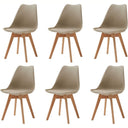 GrandCA HOME Set of 2 Scandinavian Dining Chairs