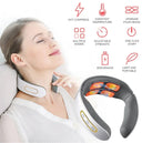 Fyearfly - Neck TENS Machine with Heat, 4 Heads, 6 Modes, 9 Gears