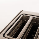 CREATE Retro Black Toaster with 6 Power Levels