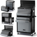 AIRAJ Heavy Duty 8-Drawer Tool Chest with Wheels