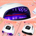 LKE 220W Professional UV LED Nail Lamp