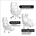 Efomao Big and Tall Office Chair with Footrest