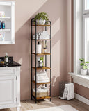 Hzuaneri 6-Tier Industrial Style Bookcase