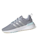 adidas Women's LRM16 Sneaker in Halo Silver with quilting and lace-up closure