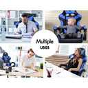 ALFORDSON Ergonomic Gaming Chair with Lumbar Cushion