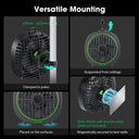 VIVOSUN AeroWave D4 4” Grow Tent Clip Fan 2-Pack