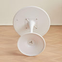 BenyLed 70 cm Round Dining Table - White