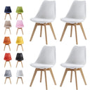 MCC Direct EVA Dining Chairs Set of 2 White