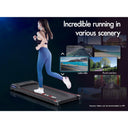 BLACK LORD 2.4HP Foldable Treadmill for Home and Office