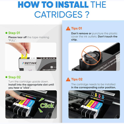 Pretink - Ink Cartridge Multipack Replacement