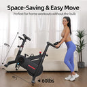 BluEarth Self-Powered Fan Exercise Bike with LED Effects